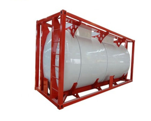 quality  20ft 40ft ISO Tank Container Oil Tank Gasoline And Oil Container For Fuel Transportation Reasonable Price factory