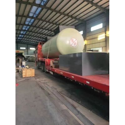 quality  Factory Sales Food Grade Diesel Fuel Container Hot Water Chemical Specification FRP Durable Storage Tank factory